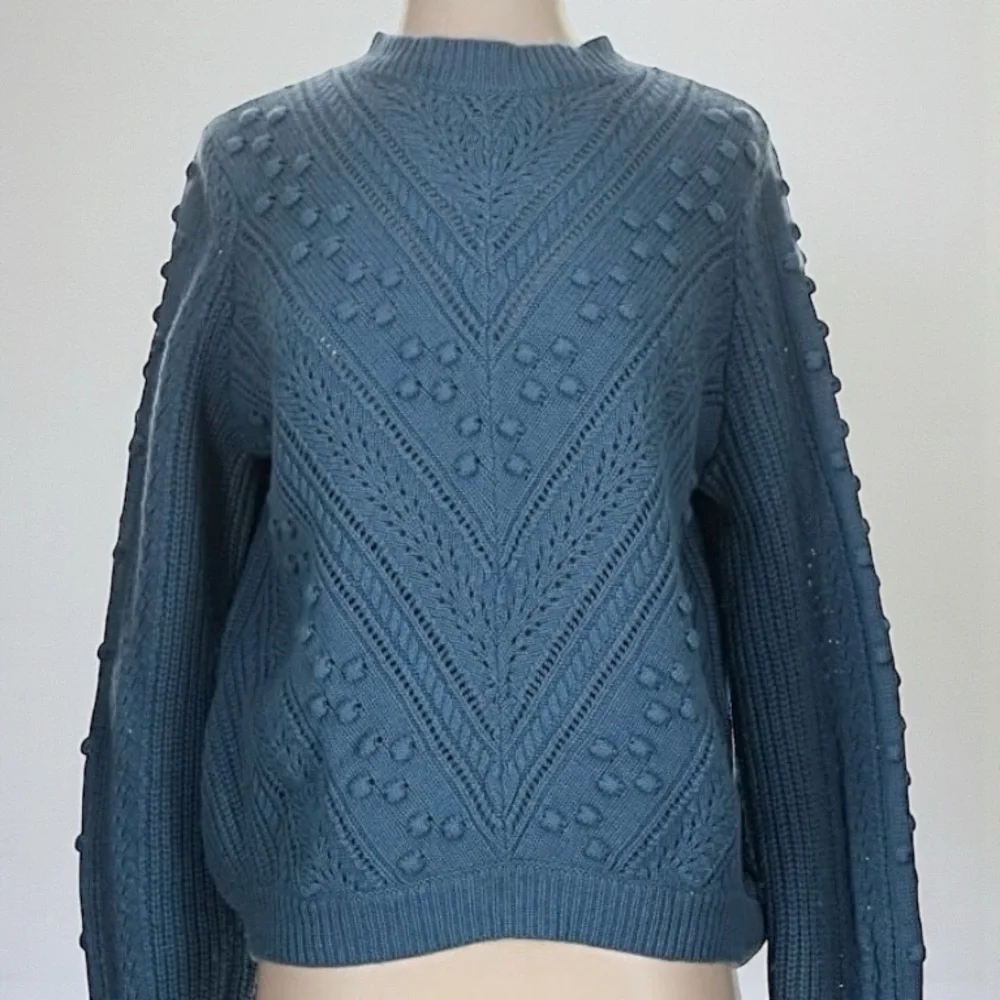 Sézane Solal Jumper in Vintage Blue | Size S - Picture 6 of 16